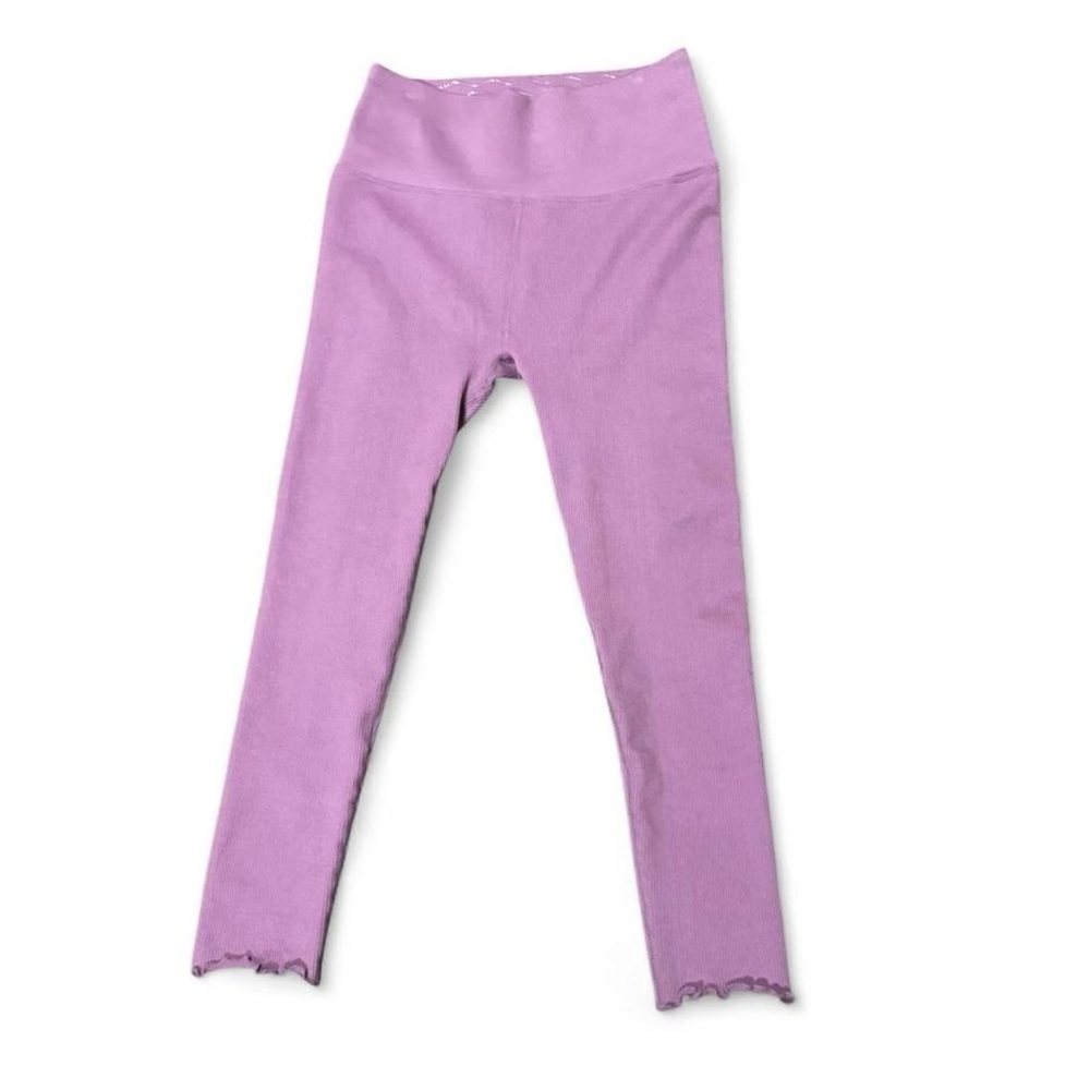 Spiritual Gangster Love Sculpt 7/8 Ruffle Leggings Amethyst M/L - Picture 5 of 8